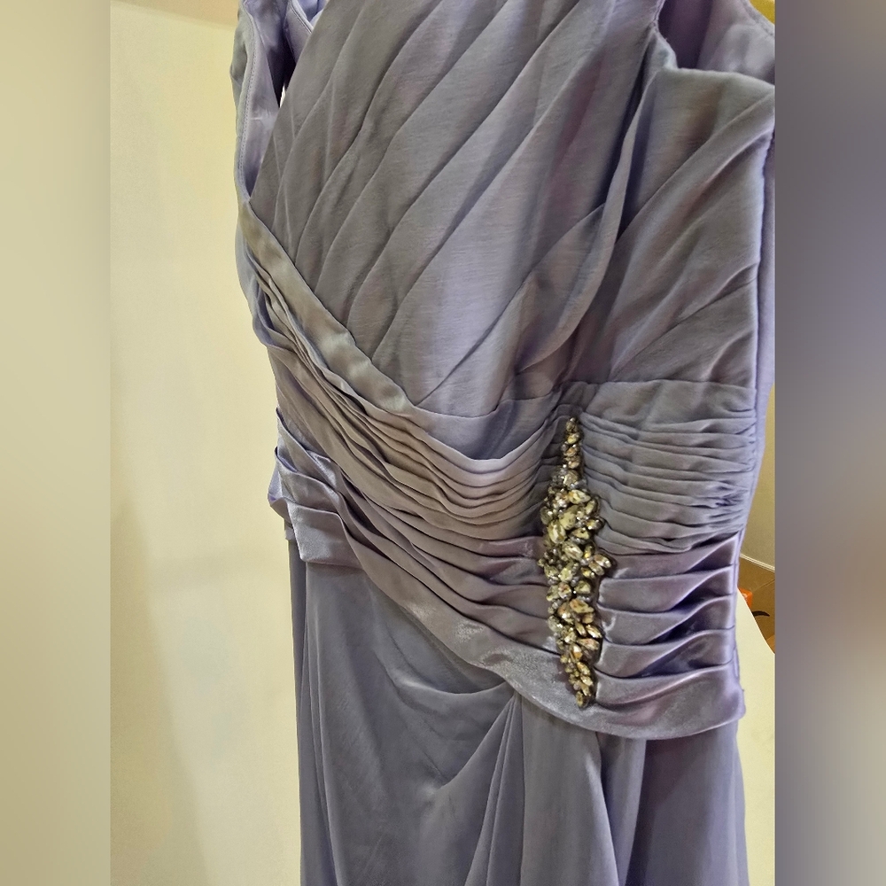 Lavender Jade by Jasmine Embellished Dress 14 Wedding Mother Of The Bride Formal - Picture 9 of 9